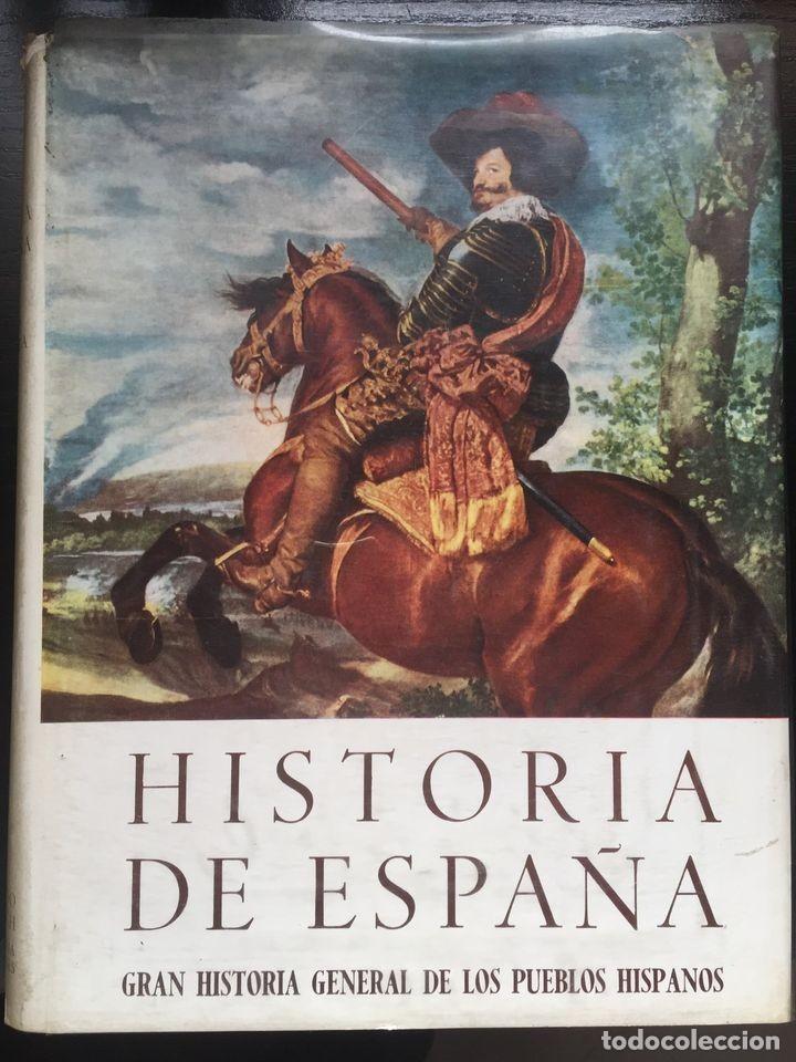 Libros de segunda mano: LIBROS GRAN HISTORIA GENERAL DE LOS PUEBLO HISPANICOS 6 TOMOS. - Foto 1