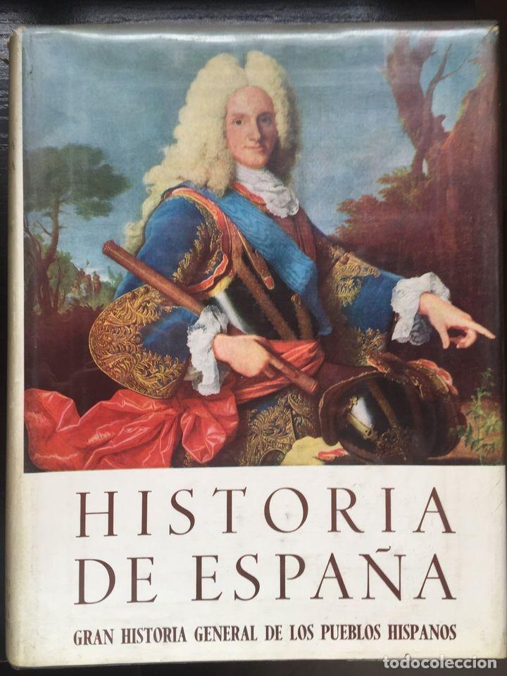 Libros de segunda mano: LIBROS GRAN HISTORIA GENERAL DE LOS PUEBLO HISPANICOS 6 TOMOS. - Foto 3