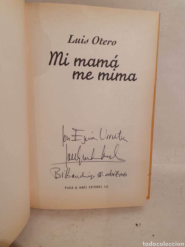 Libros de segunda mano: LUIS OTERO. MI MAMA ME MIMA. 1998. - Foto 2
