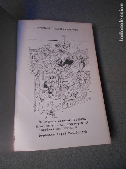 Libros de segunda mano: CONSTRUYE TU BARCO EN SANDWICH - Foto 2