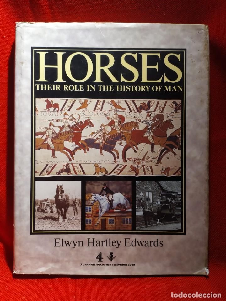 Libros de segunda mano: 1987. Horses. Elwyn Hartley Edwards. - Foto 1