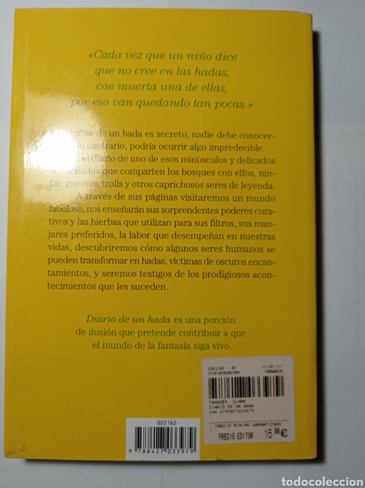 Libros de segunda mano: Diario de un hada - Foto 2