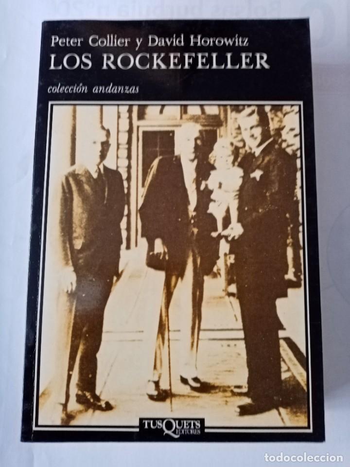 Libros de segunda mano: LOS ROCKEFELLER .Peter Collier y David Horowitz ( TUSQUETS ) - Foto 1