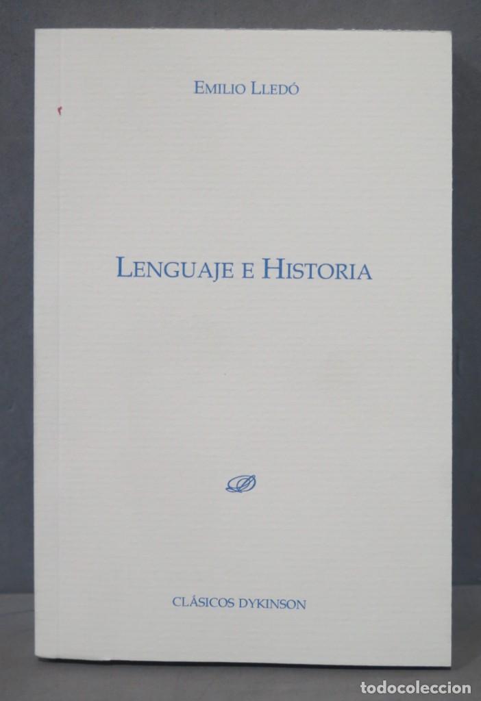 Libros de segunda mano: LENGUAJE E HISTORIA. LLEDO - Foto 1