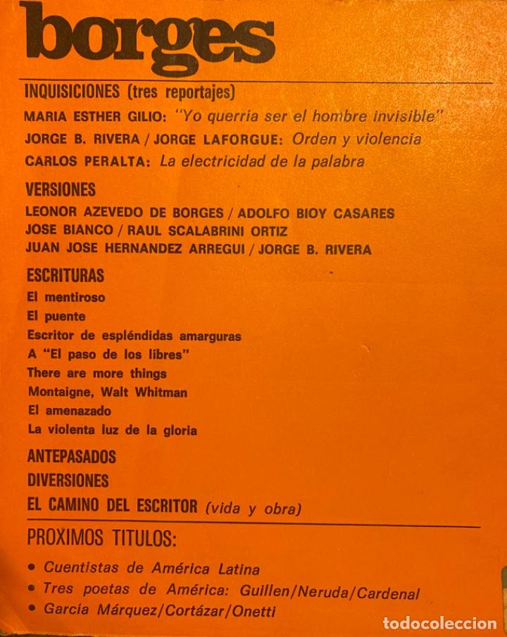 Libros de segunda mano: Borges (Colecci&oacute;n letra Abierta) - Foto 2