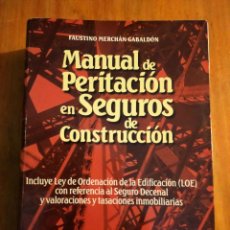 Libros de segunda mano: MANUAL DE PERITACION EN SEGUROS DE CONSTRUCCION - SIN DISCO