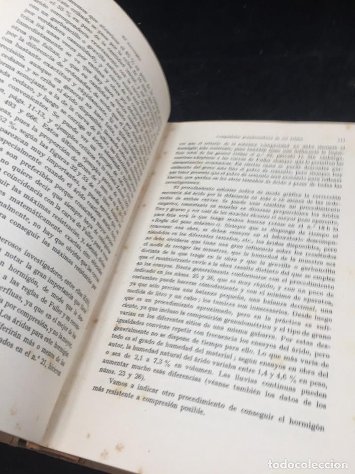 Libros de segunda mano: LA PRACTICA DEL HORMIGON ARMADO, DR. L. DAVID, Editorial Labor 1942 - Foto 7
