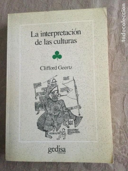 Libros de segunda mano: La Interpretaci&oacute;n de las Culturas. Clifford Geertz. - Foto 1