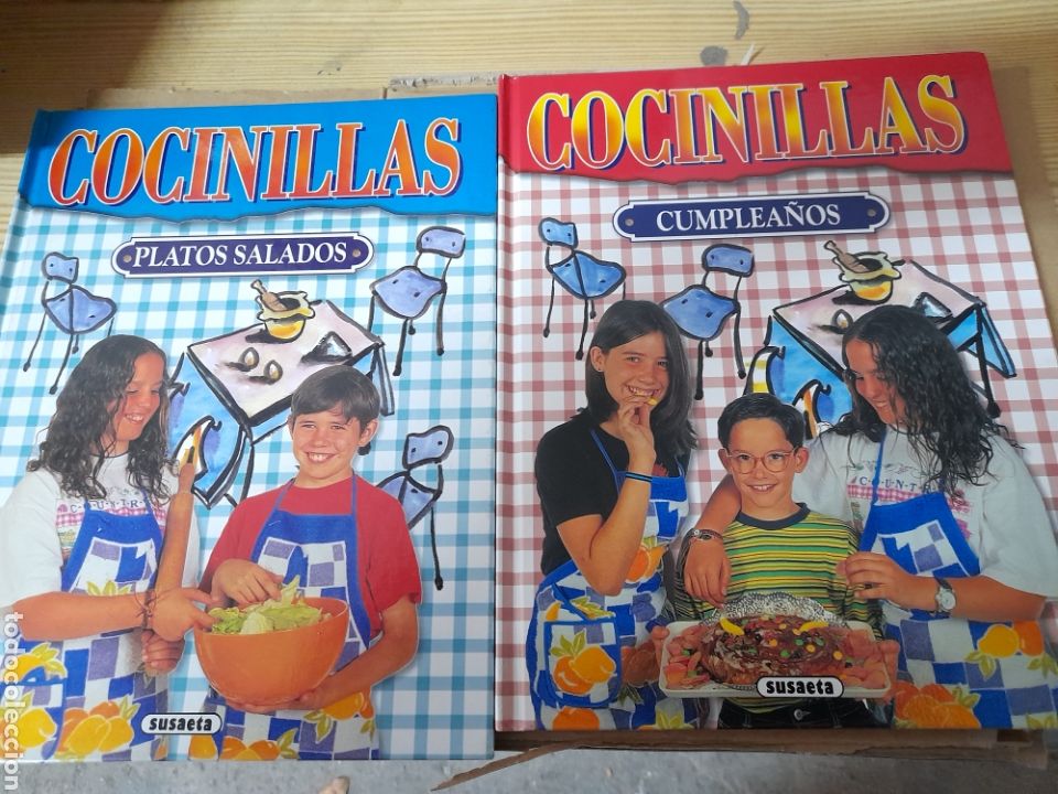 Libros de segunda mano: Dos libros Cocinillas de Susaeta