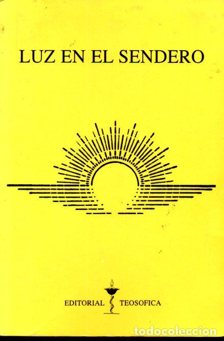 Libros de segunda mano: LEADBEATER : LUZ EN EL SENDERO (TEOS&Oacute;FICA, 1998) - Foto 1