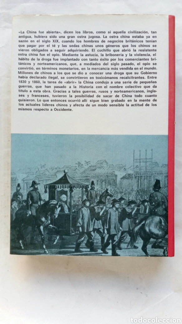 Libros de segunda mano: La guerra del Opio. Jack Beeching. - Foto 2