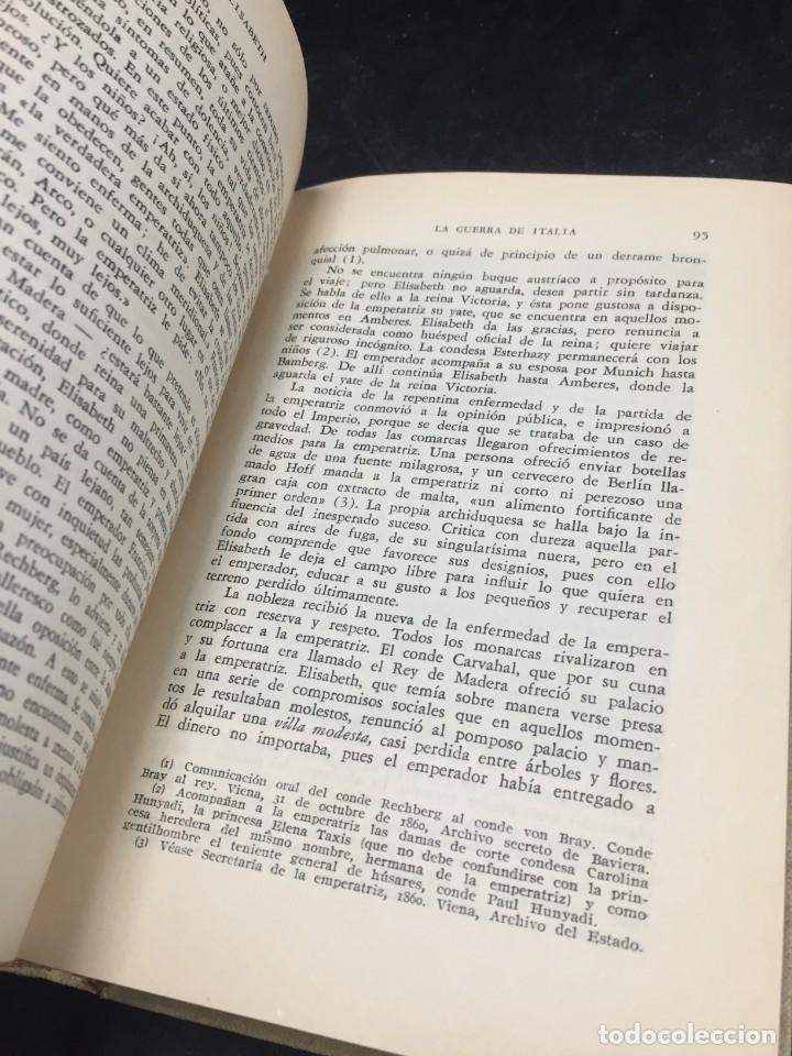 Libros de segunda mano: ELISABETH. LA EMPERATRIZ ENIGMATICA. EGON CAESAR CONTE CORTI, Joaquin Gil editor 1945 - Foto 10
