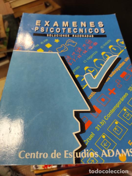 Libros de segunda mano: Examenes Psicotecnicos. Soluciones razonadas - Foto 1
