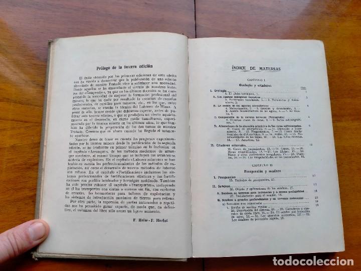 Libros de segunda mano: Compendio de laboreo de minas. 2&deg; reimpresi&oacute;n - Foto 5