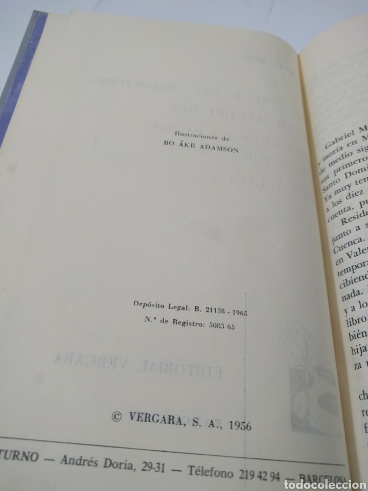 Libros de segunda mano: Gabriel Mir&oacute;. Editorial Vergara. 1956. - Foto 3