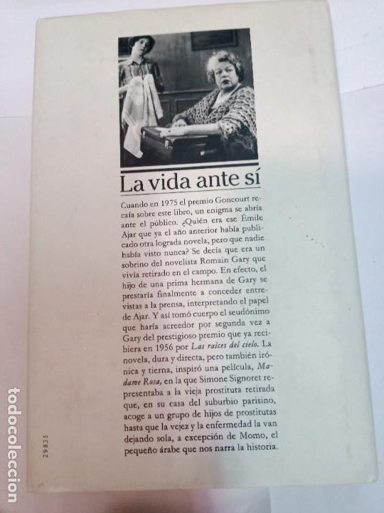 Libros de segunda mano: &Eacute;MILE AJAR La vida ante si SA7815 - Foto 2