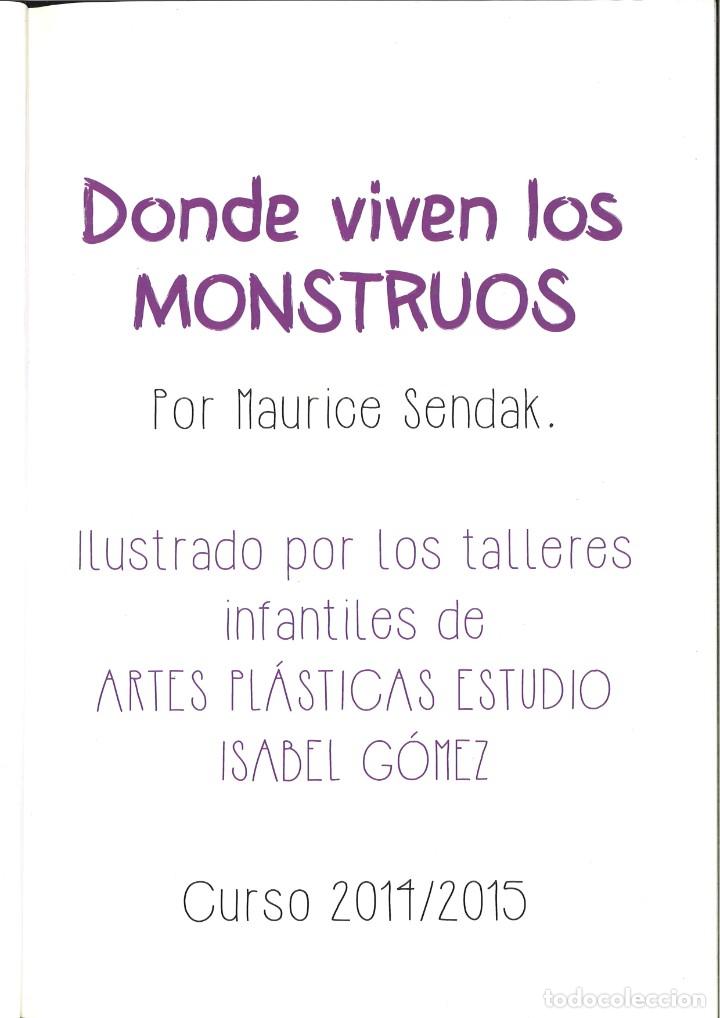 Libros de segunda mano: DONDE VIVEN LOS MONSTRUOS. Maurice Sendak - Foto 2