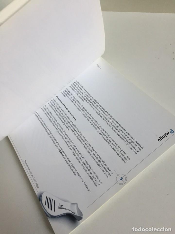 Libros de segunda mano: MANUAL PR&Aacute;CTICO DE SOLID EDGE. ASIER PINILLOS GORDON. MODELADO 3D CON SOLID EDGE. JUL D&Iacute;AZ OTERO. CD - Foto 11