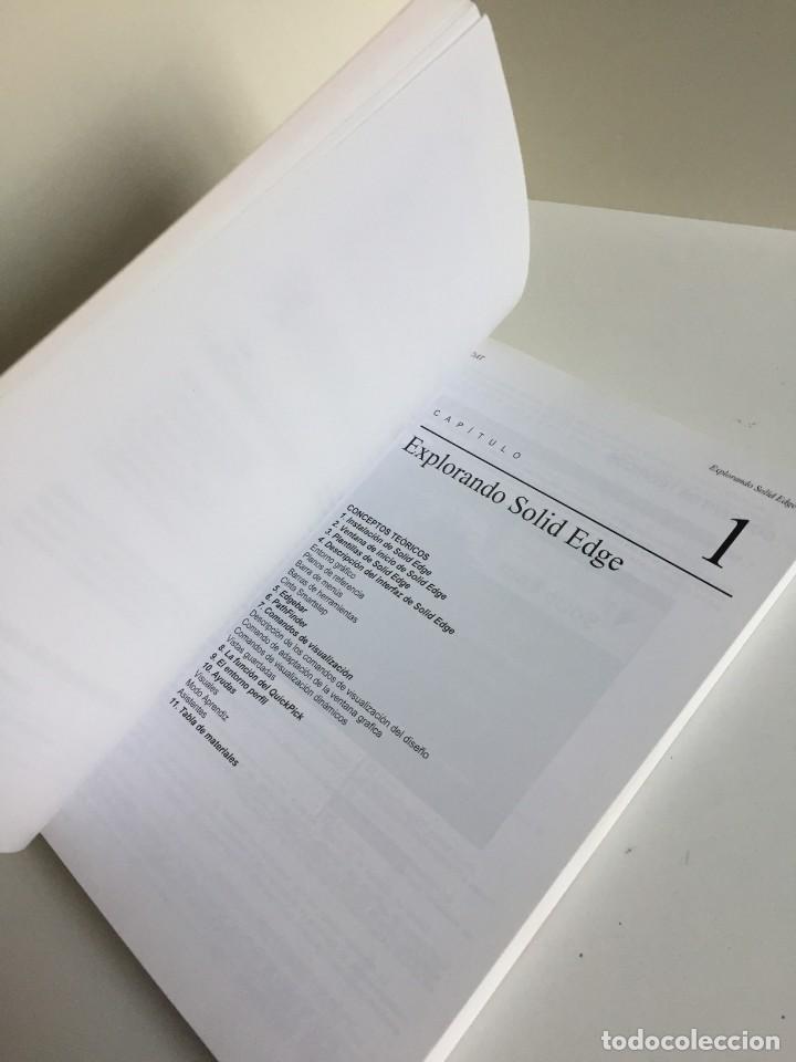 Libros de segunda mano: MANUAL PR&Aacute;CTICO DE SOLID EDGE. ASIER PINILLOS GORDON. MODELADO 3D CON SOLID EDGE. JUL D&Iacute;AZ OTERO. CD - Foto 27
