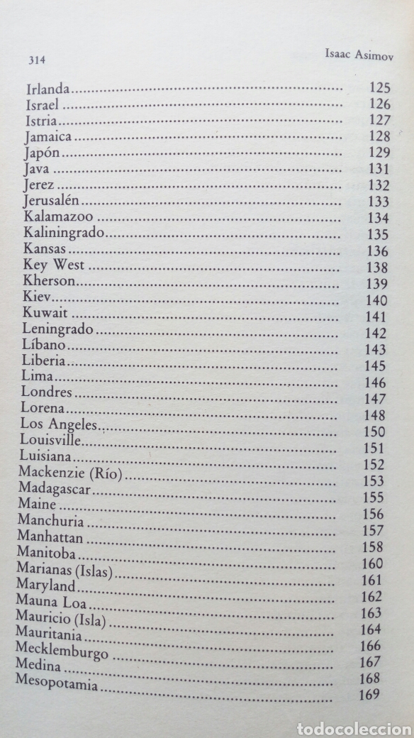 Libros de segunda mano: Palabras en el mapa. Isaac Asimov. - Foto 6