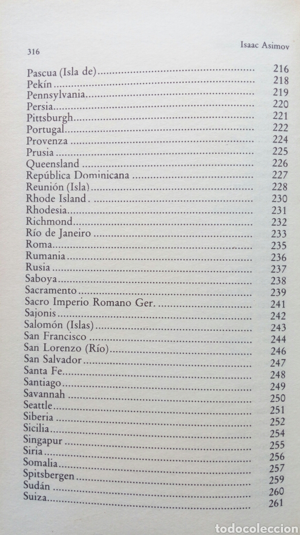 Libros de segunda mano: Palabras en el mapa. Isaac Asimov. - Foto 8