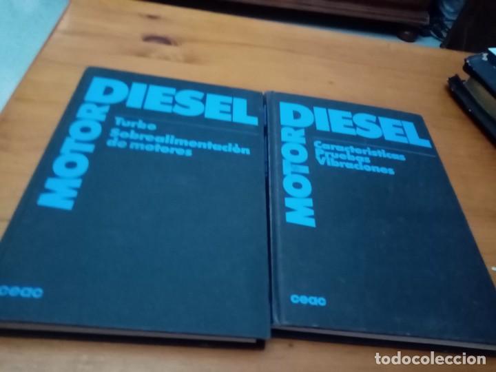 Libros de segunda mano: LOTE DE 6 LIBROS MOTOR DIESEL. CEAC. est28b3 - Foto 3