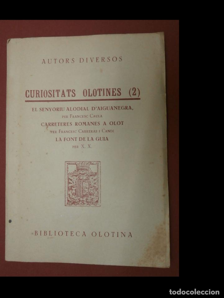 Libros de segunda mano: Curiositats Olotines (2). Autors Diversos - Foto 1