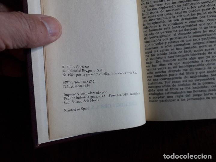 Libros de segunda mano: libro usado, Libro de Manuel, Julio Cortazar, ediciones Orbis a&ntilde;o 1984 - Foto 2