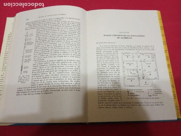 Libros de segunda mano: TRATADO DE INSTALACIONES EL&Eacute;CTRICAS.- FRANCISCO L. SINGER. - Foto 4