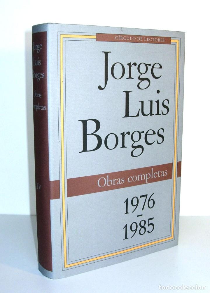 Jorge Luis Borges. Obras Completas Iv, 1976-198 - Comprar En ...