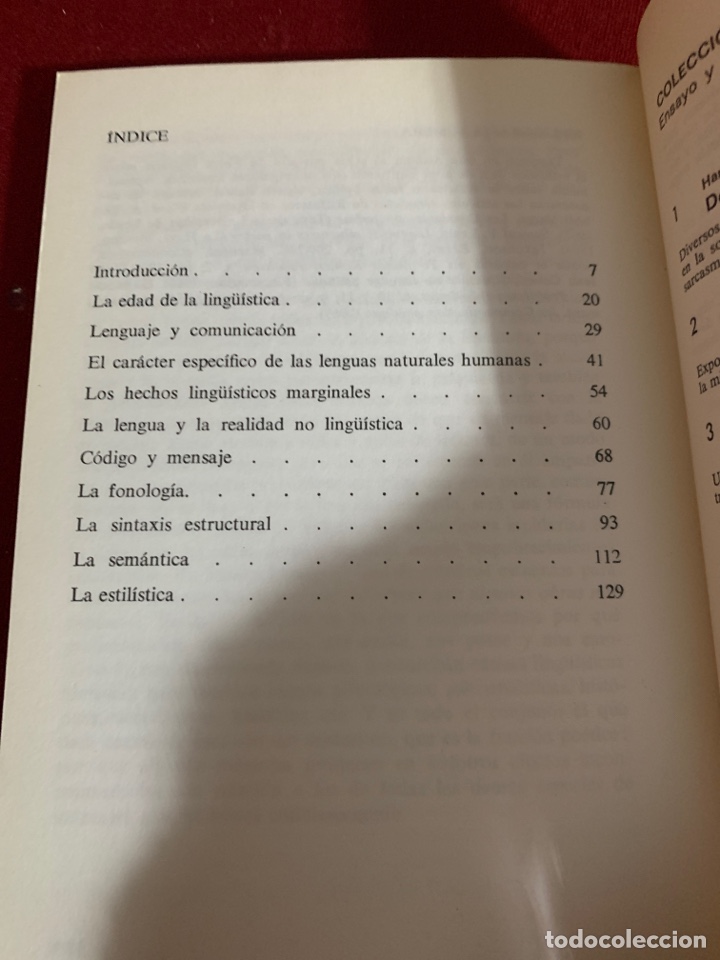 Libros de segunda mano: Claves para la ling&uuml;&iacute;stica. Georges Mounin. - Foto 5