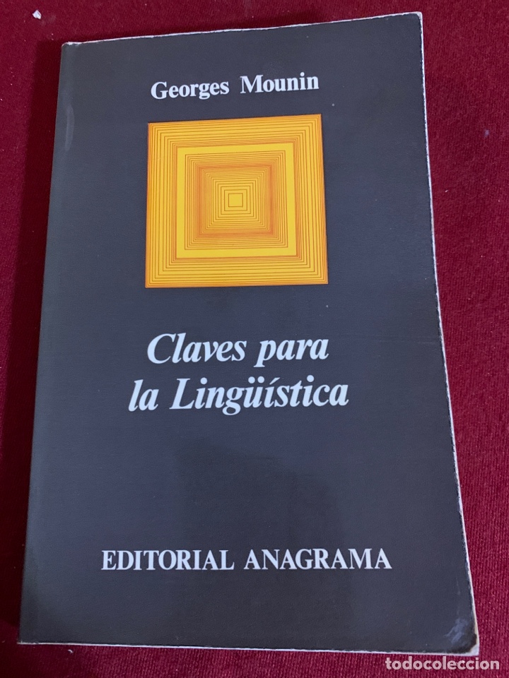 Libros de segunda mano: Claves para la ling&uuml;&iacute;stica. Georges Mounin. - Foto 1