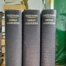 Libros de segunda mano: OBRAS COMPLETAS MAURIAC, EDITORIAL PLAZA, 3 VOLUMENES, 1962-67-70. Lote 331224853