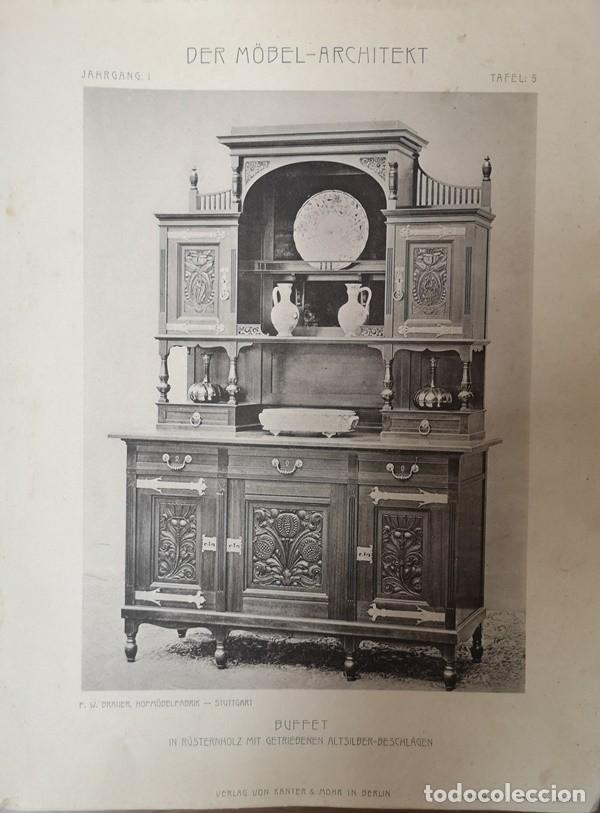 Libros de segunda mano: Cat&aacute;logo Antiguo de Muebles Der M&ouml;bel Architekt - Foto 8