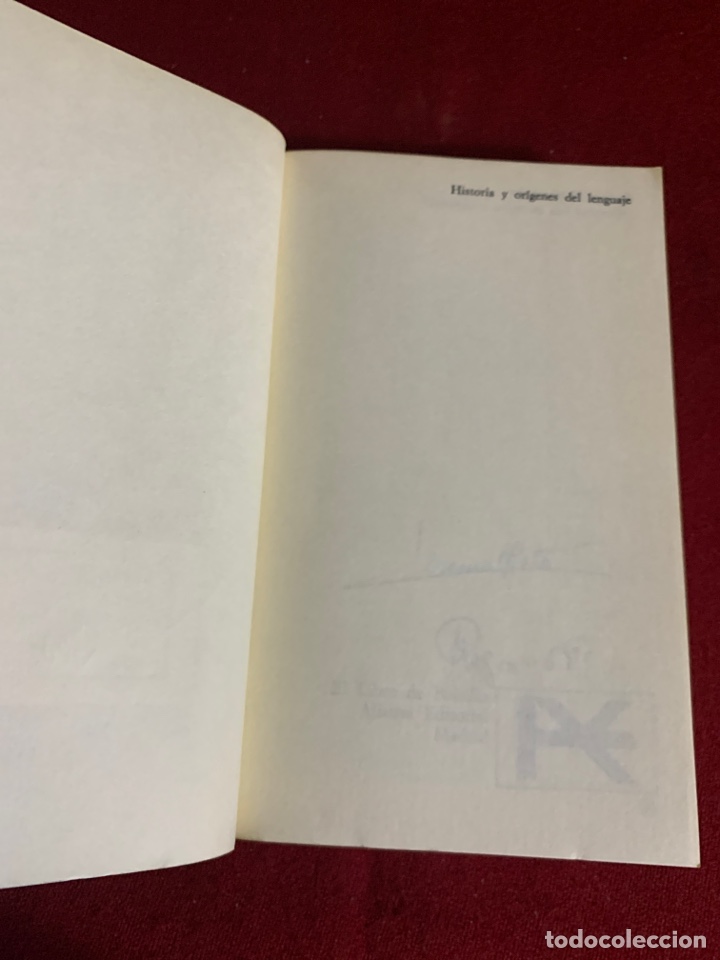 Libros de segunda mano: Historia y or&iacute;genes del lenguaje. A. S. Diamond. - Foto 4