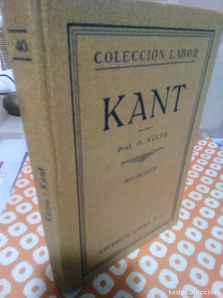 Libros de segunda mano: OSWALD K&Uuml;LPE.- Kant. - Foto 2