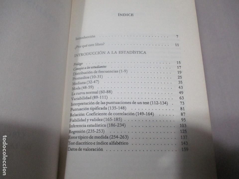 Libros de segunda mano: AMOS / BROWN / MINK Introducci&oacute;n a la estad&iacute;stica W10825 - Foto 2