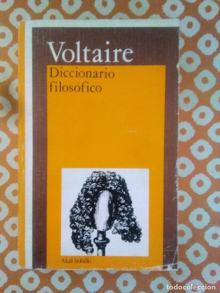 Libros de segunda mano: VOLTAIRE.- Diccionario filos&oacute;fico. - Foto 1