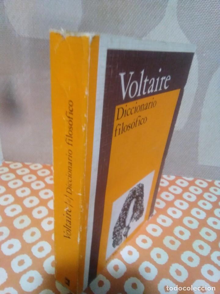 Libros de segunda mano: VOLTAIRE.- Diccionario filos&oacute;fico. - Foto 2