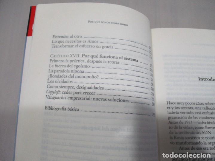 Libros de segunda mano: EDUARDO PUNSET Por que somos como somos W10833 - Foto 5