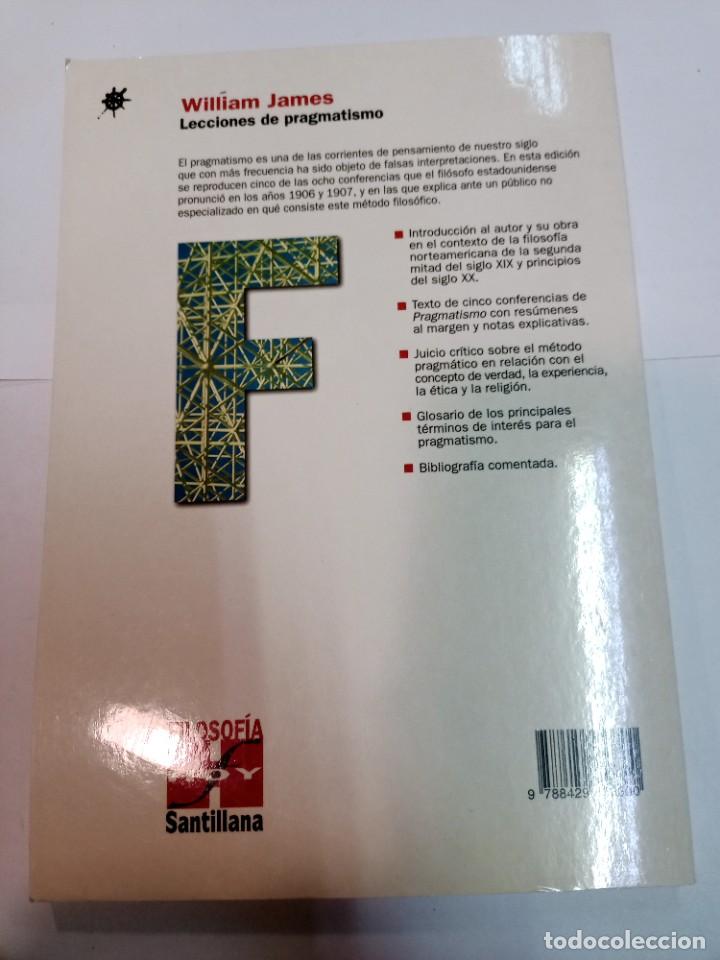 Libros de segunda mano: WILLIAM JAMES Lecciones de pragmatismo SA7888 - Foto 2
