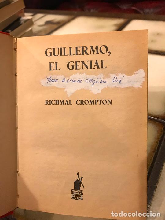 Libros de segunda mano: Guillermo el Genial. Richmal Crompton. PEDIDO M&Iacute;NIMO 5&euro; - Foto 2