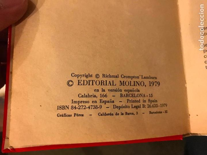 Libros de segunda mano: Guillermo el Genial. Richmal Crompton. PEDIDO M&Iacute;NIMO 5&euro; - Foto 3