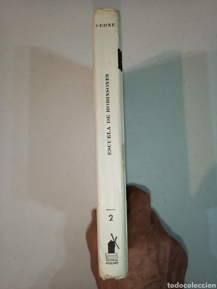 Libros de segunda mano: Julio Verne escuela de robinsones. Editorial molino - Foto 3