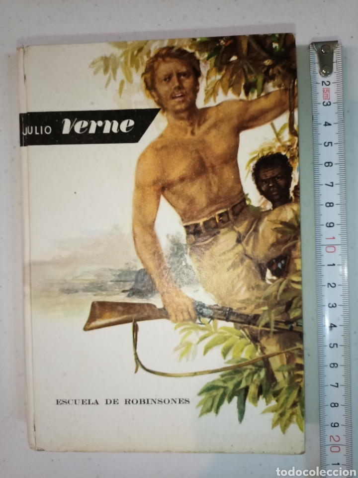 Libros de segunda mano: Julio Verne escuela de robinsones. Editorial molino - Foto 1