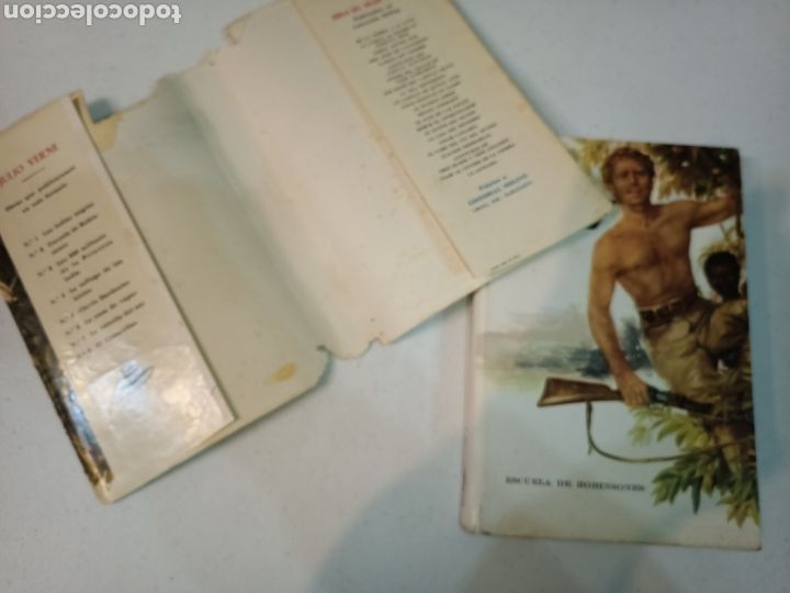 Libros de segunda mano: Julio Verne escuela de robinsones. Editorial molino - Foto 6