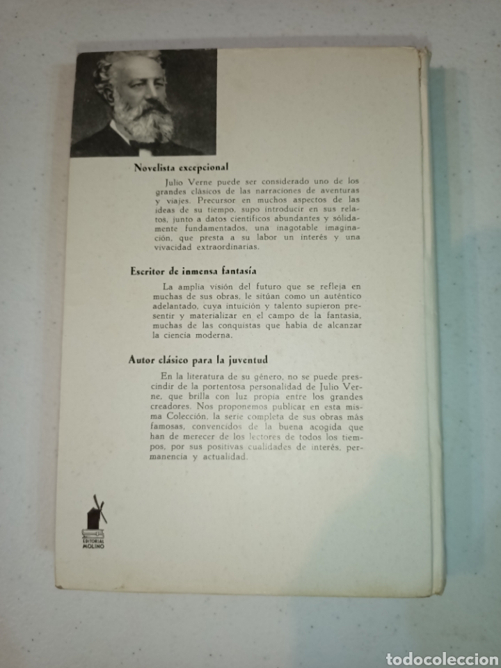 Libros de segunda mano: Julio Verne escuela de robinsones. Editorial molino - Foto 2