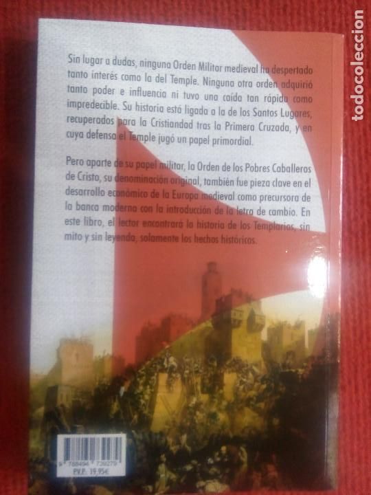 Libros de segunda mano: Los TEMPLARIOS. POBRES CABALLEROS DE CRISTO.Libro - Foto 2