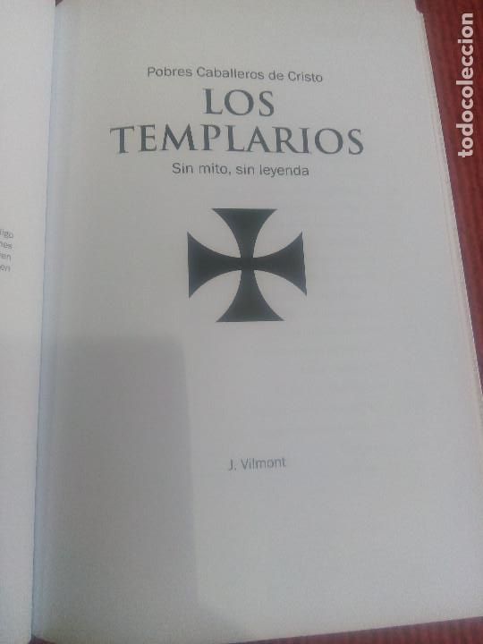 Libros de segunda mano: Los TEMPLARIOS. POBRES CABALLEROS DE CRISTO.Libro - Foto 3