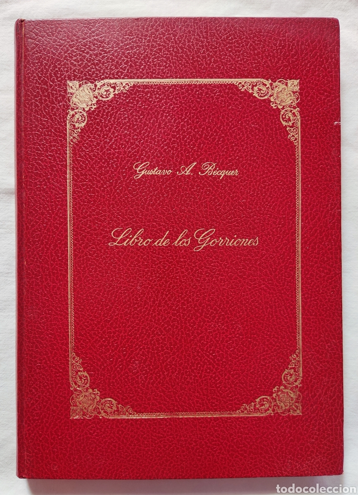 Libros de segunda mano: GUSTAVO A. B&Eacute;CQUER LIBRO DE LOS GORRIONES FACS&Iacute;MIL 1970 - Foto 1